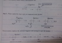 烯烃羟汞化为什么是马氏 反马氏加成原理